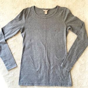 Banana Republic Long Sleeve Banana Tee